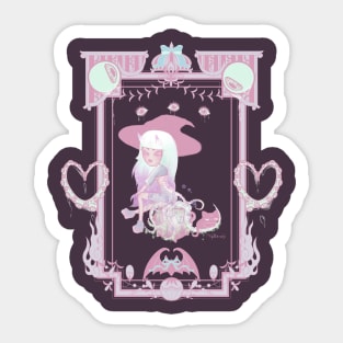 Witch's Cauldron Sticker